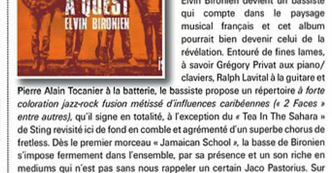 Chronique Bassiste Magazine n°69