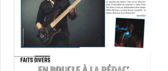 Lueurs dans le Bassiste Magazine #98